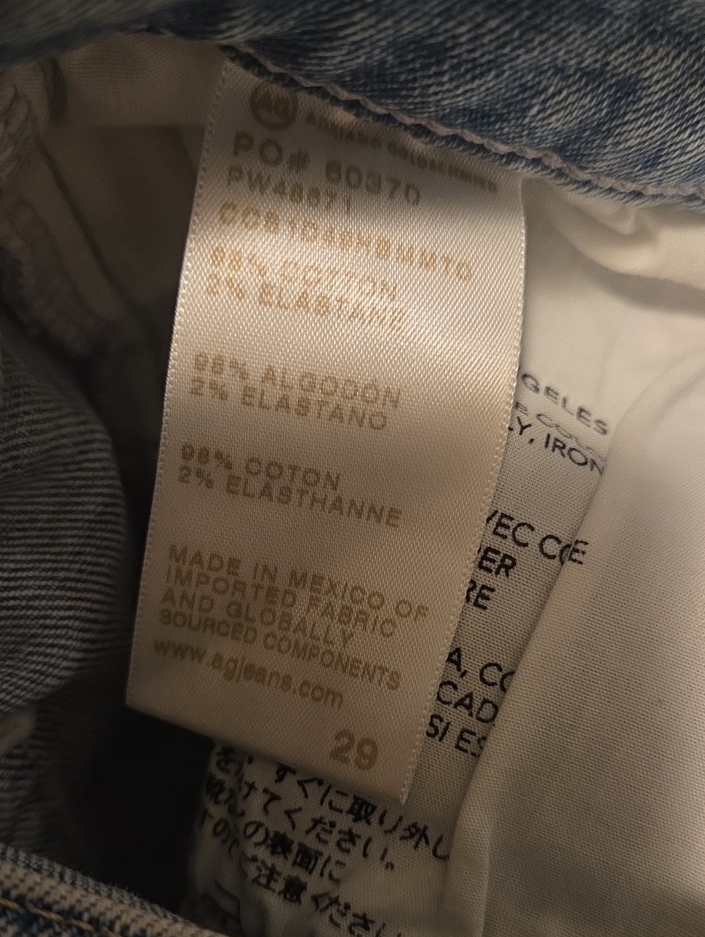 Ag Adriano Goldschmied SAIGE Straight-Leg Cropped Jeans - Picture 9 of 10